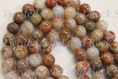 Agate Red Gemstone Beads