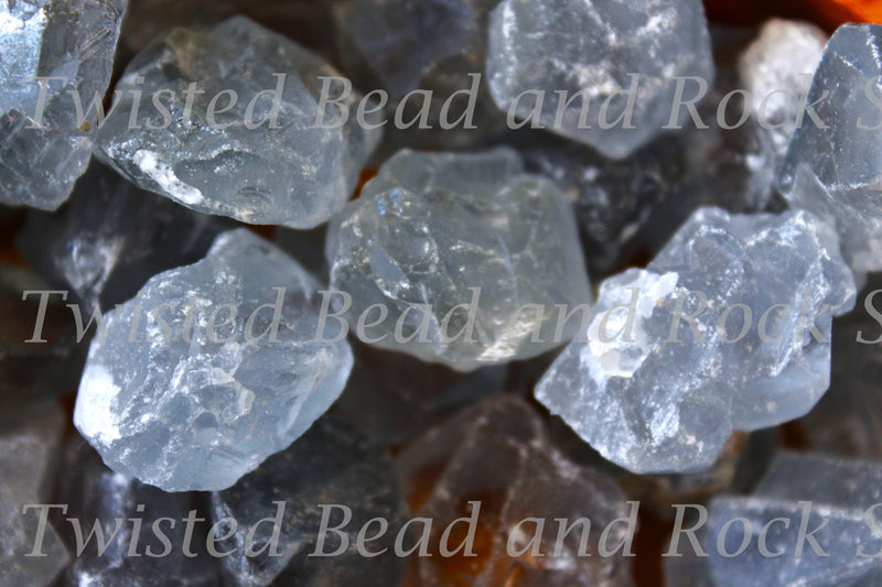 Celestite Nuggets Rough Crystals