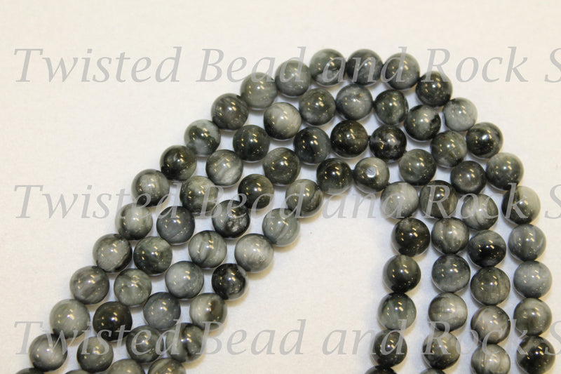 Hawks Eye Gemstone Beads