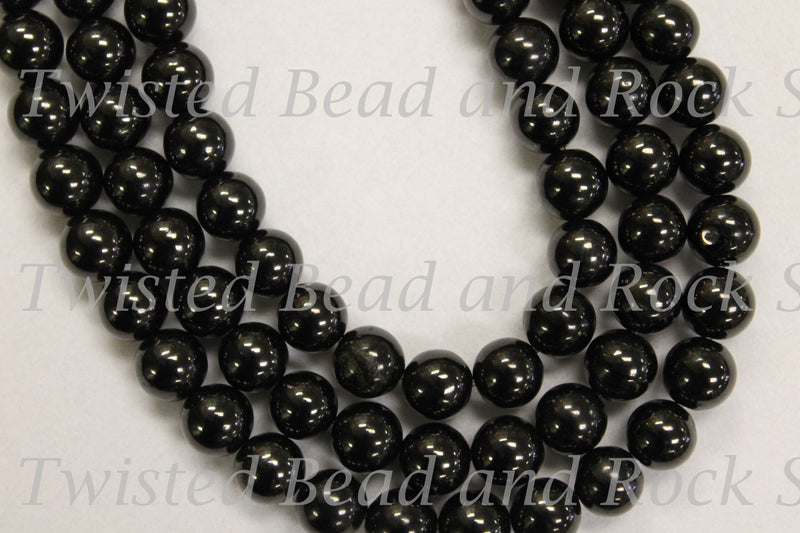 Jet Gemstone Beads