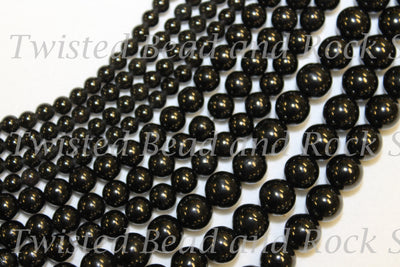 Jet Gemstone Beads