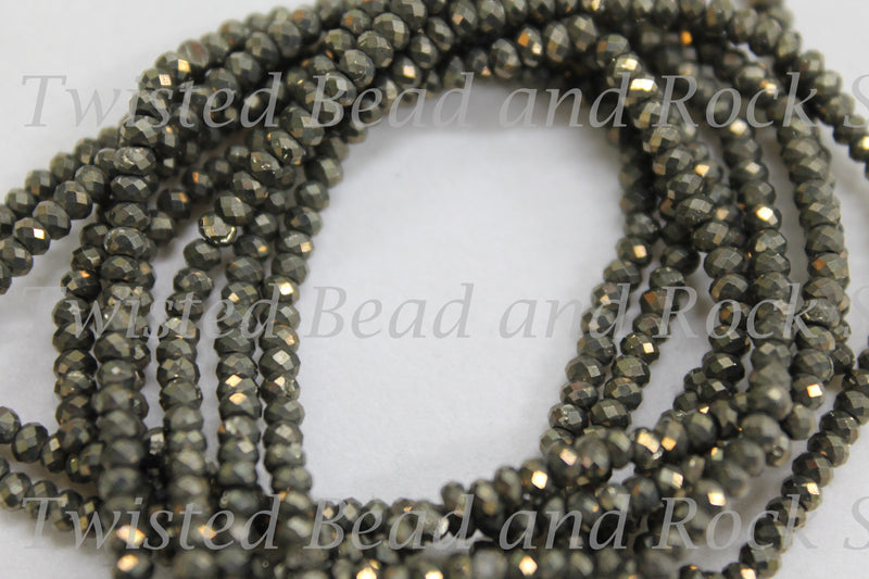 Pyrite Gemstone Beads