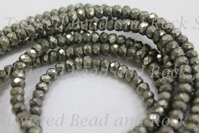Pyrite Gemstone Beads