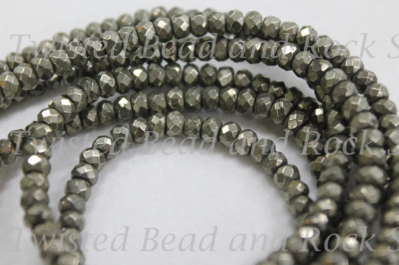Pyrite Gemstone Beads