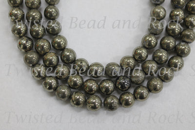 Pyrite Gemstone Beads