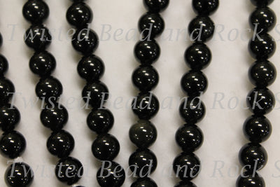 Obsidian Rainbow Gemstone Beads