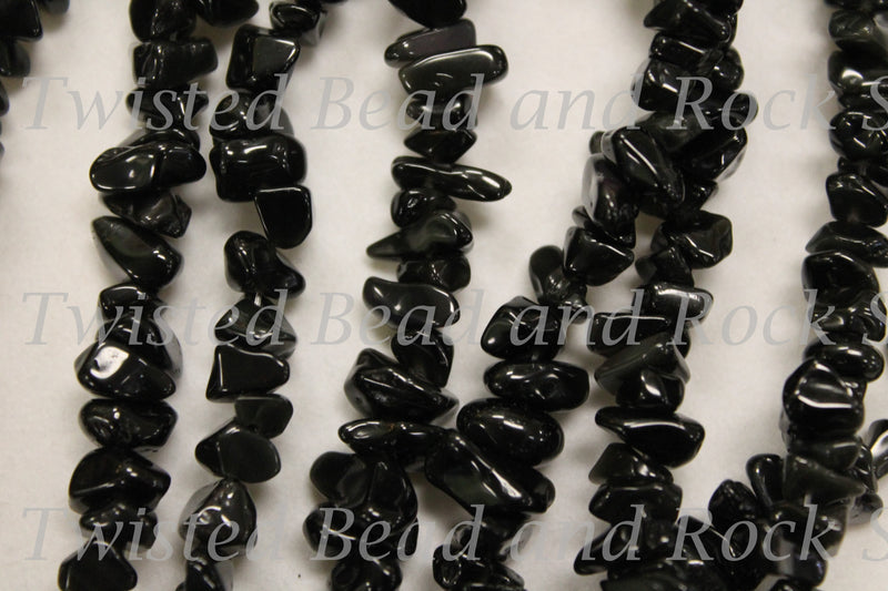 Obsidian Rainbow Gemstone Beads