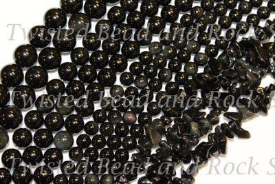 Obsidian Rainbow Gemstone Beads