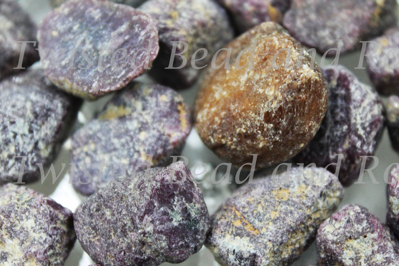 Ruby Nugget Rough Crystals