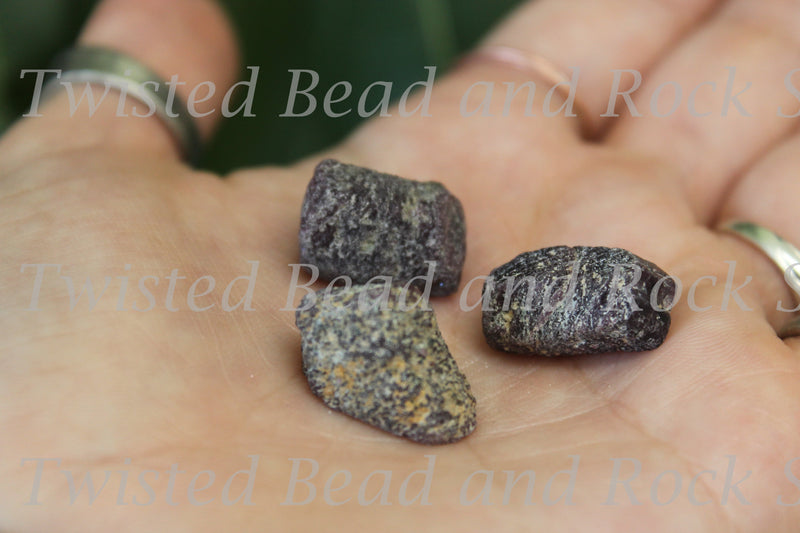 Ruby Nugget Rough Crystals