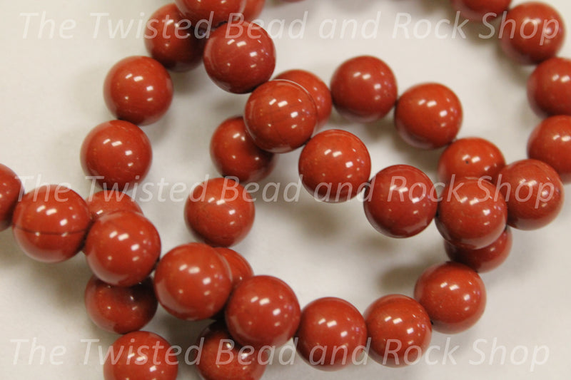 Jasper Red Gemstone Beads