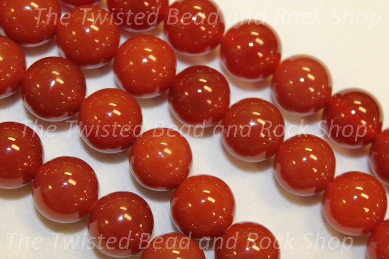 Carnelian Gemstone Beads