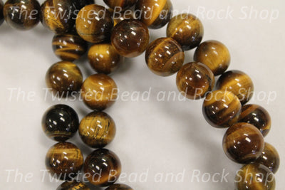 Tiger Eye Yellow Gemstone Beads