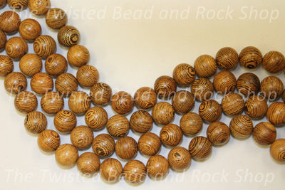 Wood Gemstone Beads