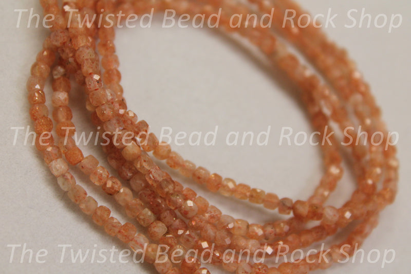 Sunstone Gemstone Beads