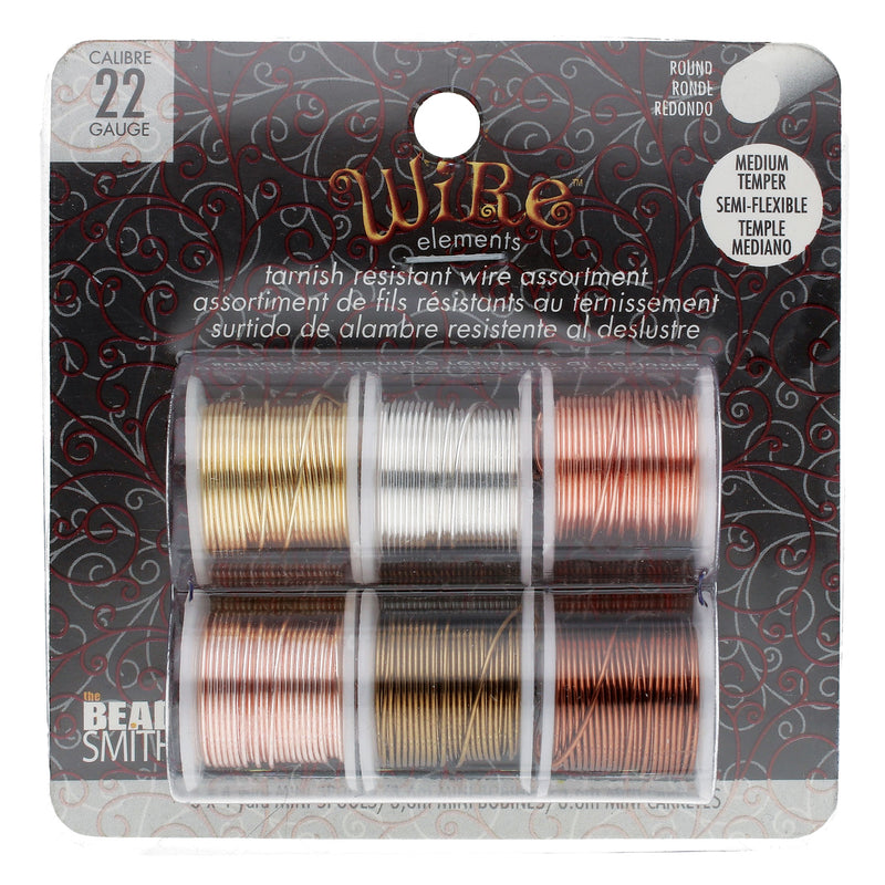 Craft Wire 6 Pack 22 Gauge Assorted Colors