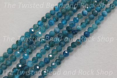 Apatite Blue Gemstone Beads