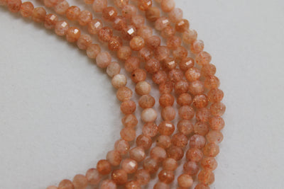 Sunstone Gemstone Beads