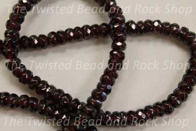 Garnet Red Gemstone Beads