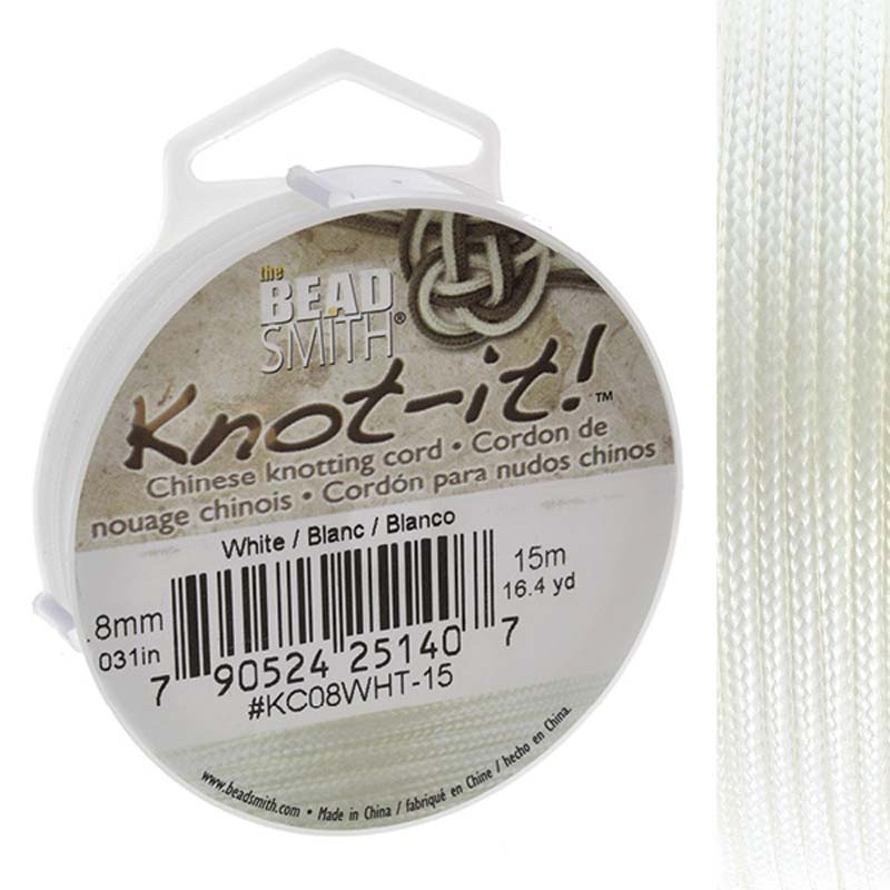 Chinese Knotting Cord White