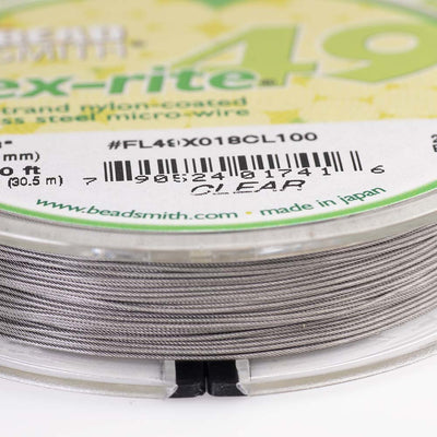 FLEX RITE .018 CLEAR BEADING WIRE