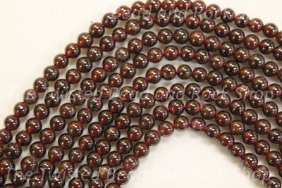 Garnet Red Gemstone Beads