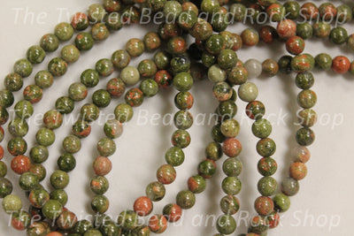 Unakite Gemstone Beads