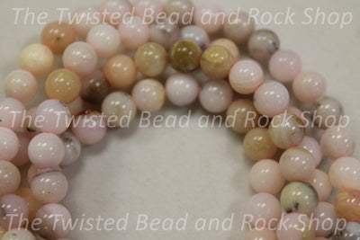 Opal Pink Gemstone Beads