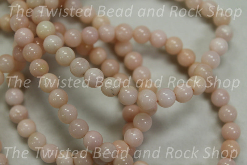 Opal Pink Gemstone Beads