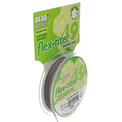 FLEX RITE .018 CLEAR BEADING WIRE