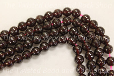 Garnet Red Gemstone Beads