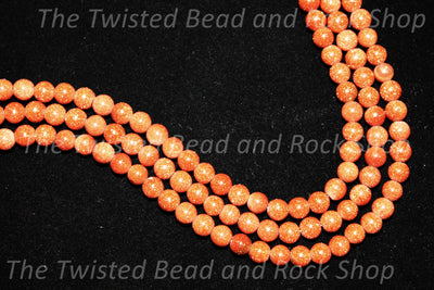 Goldstone Brown Gemstone Beads