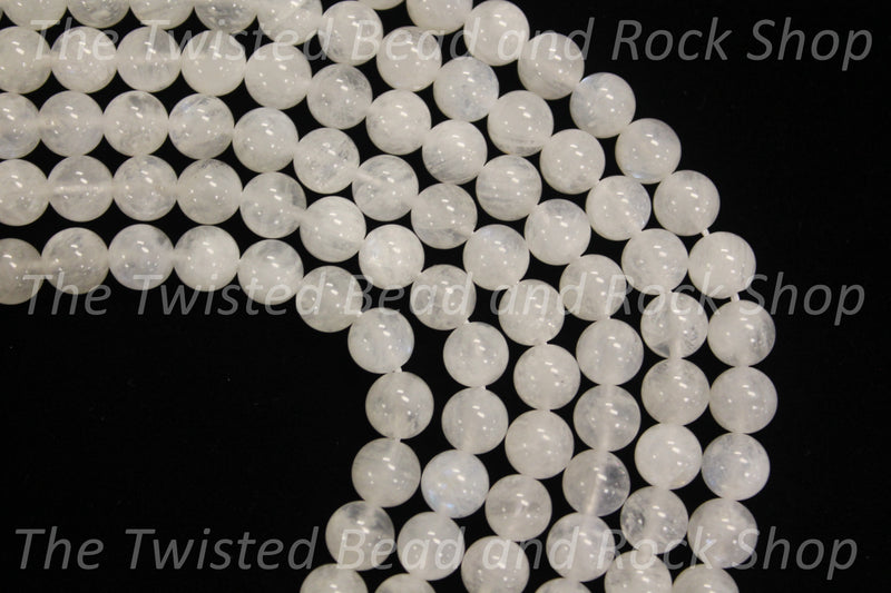 Moonstone White Gemstone Beads