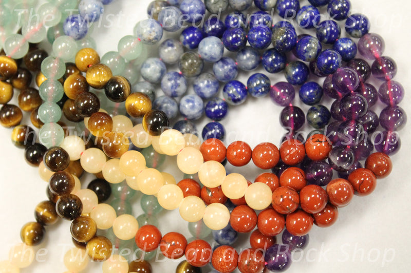 7 Chakra Crystal Mix Gemstone Beads