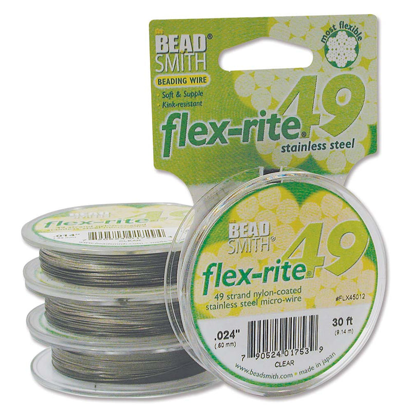 FLEX RITE .024 CLEAR BEADING WIRE