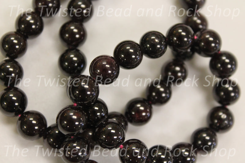 Garnet Red Gemstone Beads