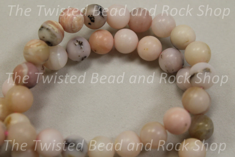 Opal Pink Gemstone Beads