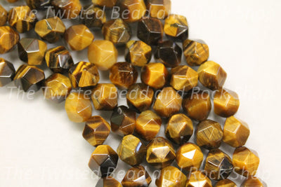 Tiger Eye Yellow Gemstone Beads