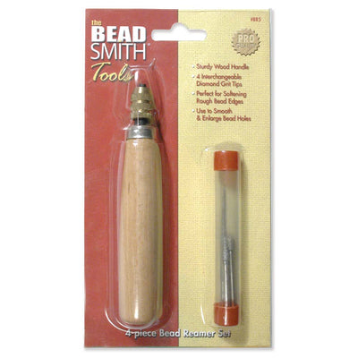 Bead Reamer with Wood Handle