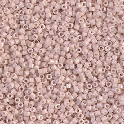 11/0 Opaque Peach Luster Delica Miyuki Beads DB207