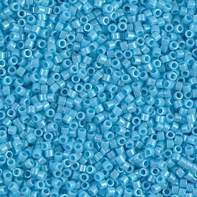 11/0 Opaque Sky-Blue Delica Miyuki Beads DB215