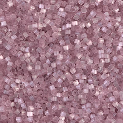 11/0 Antique Rose Silk Satin Delica Miyuki Beads DB678