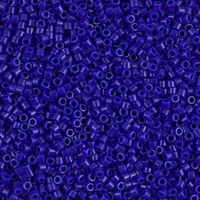 11/0 Opaque Cobalt Delica Miyuki Beads DB726