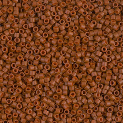 11/0 Opaque Sienna Delica Miyuki Beads DB794