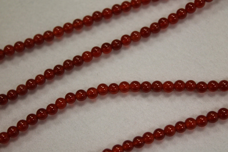 Carnelian Gemstone Beads