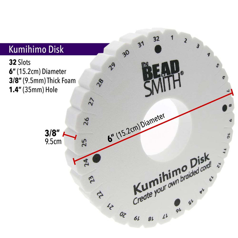 Kumihimo Braiding Disk 6 in.