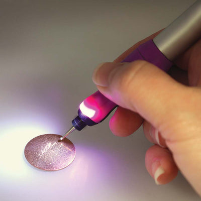 Micro Engraver with Light and Tip
