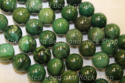 African Jade Gemstone Beads