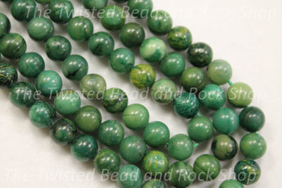 African Jade Gemstone Beads