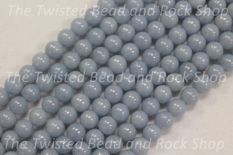 Angelite Gemstone Beads